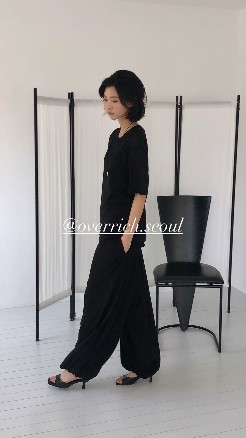 OVER RICH韓國東大門代購女裝新品熱賣26春夏休閑休閑褲OVER RICH休閑褲