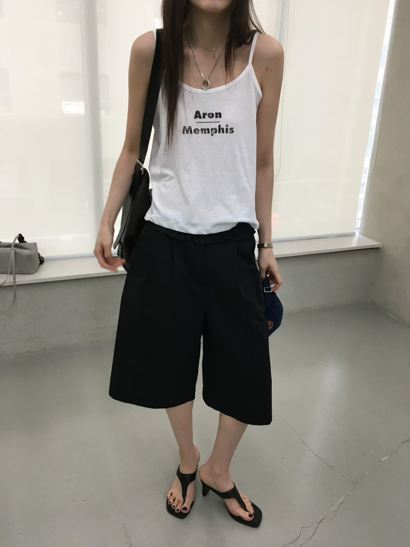 MINIMUZE韓國東大門代購女士新品人氣時尚26春夏短褲褶皺MINIMUZE短褲