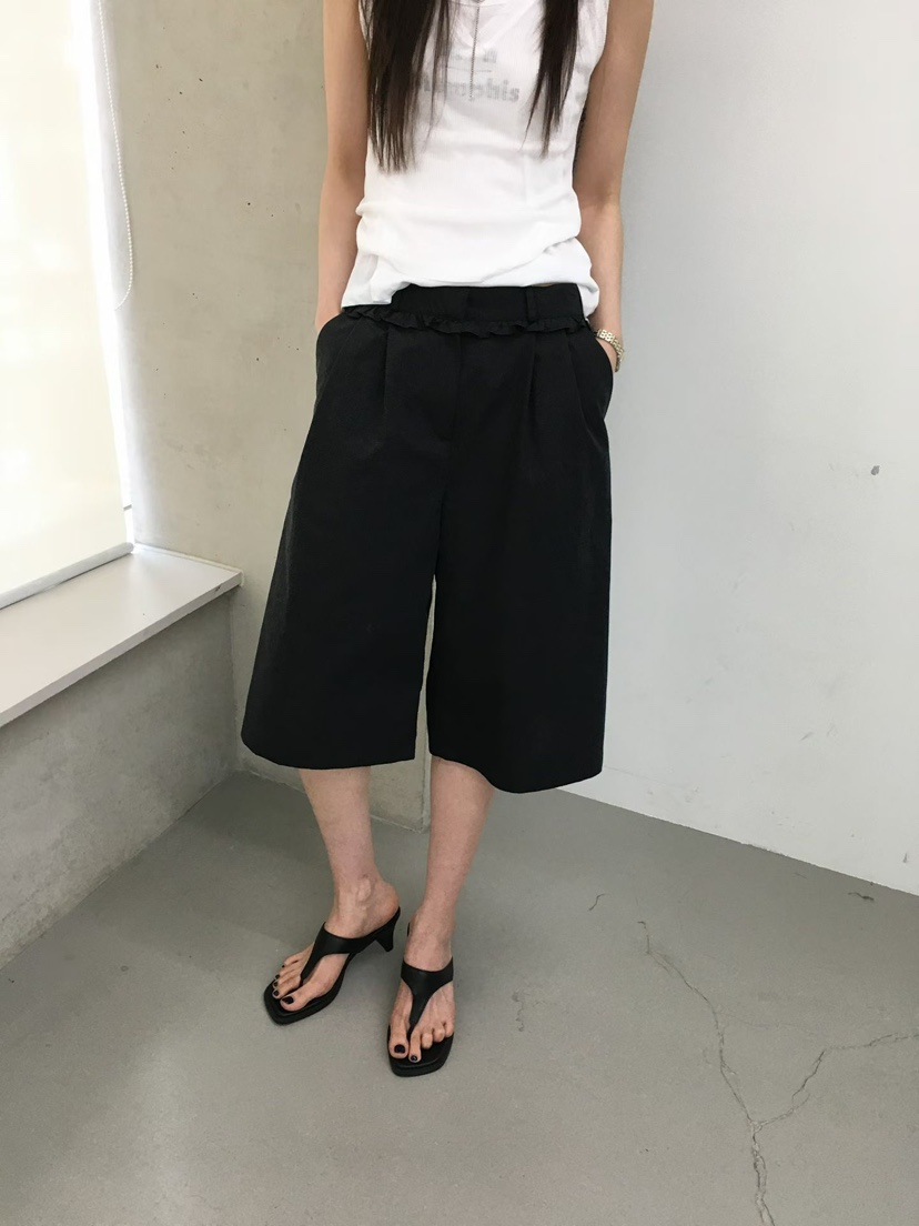 MINIMUZE韓國東大門代購女士新品人氣時尚26春夏短褲褶皺MINIMUZE短褲