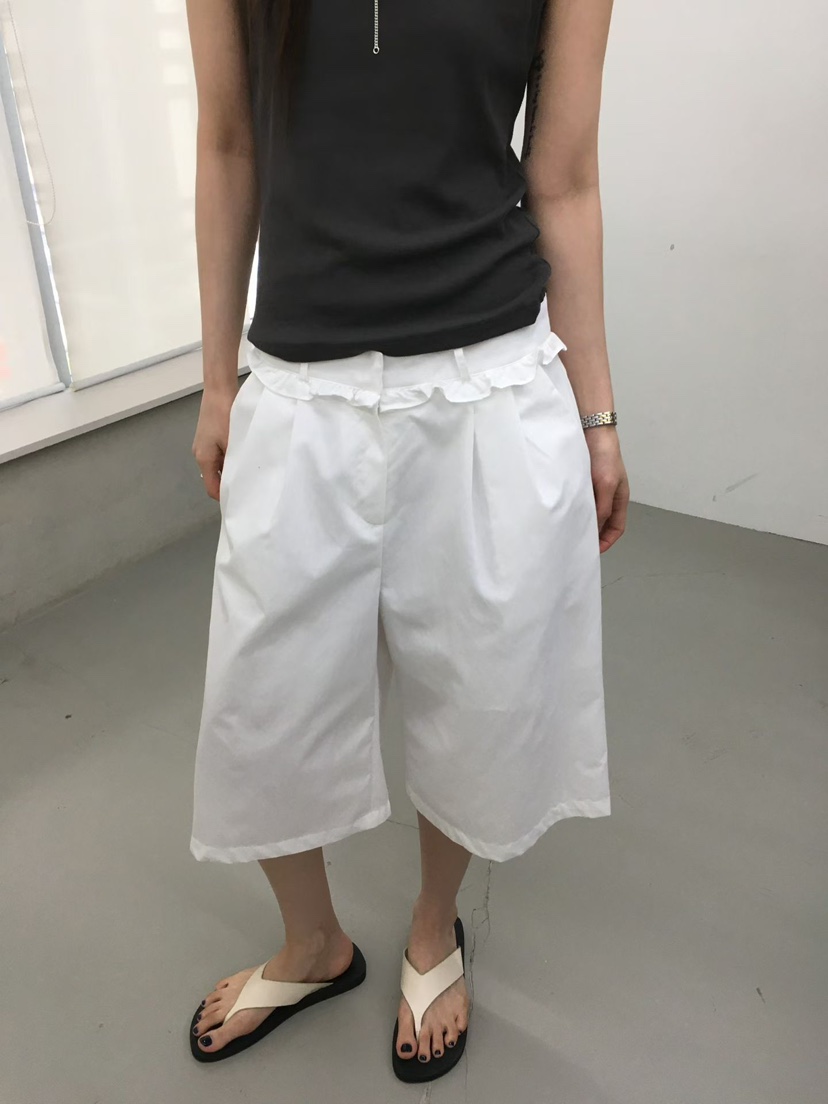 MINIMUZE韓國東大門代購女士新品人氣時尚26春夏短褲褶皺MINIMUZE短褲