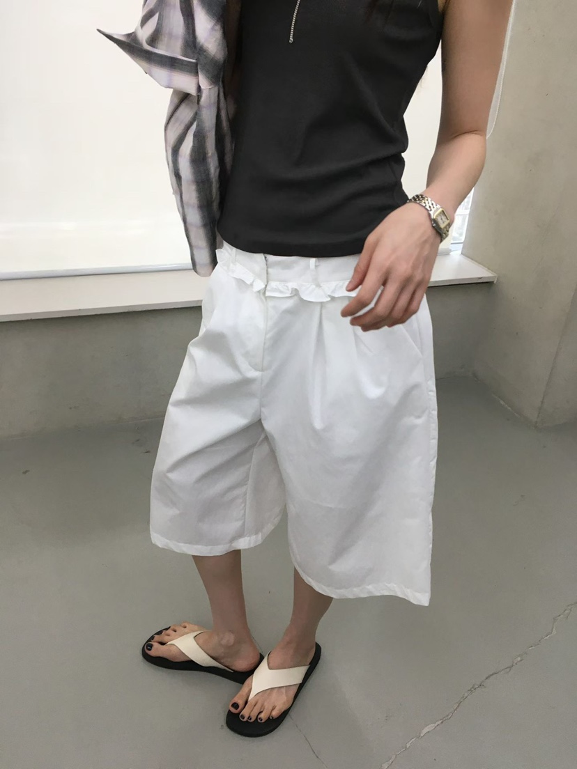MINIMUZE韓國東大門代購女士新品人氣時尚26春夏短褲褶皺MINIMUZE短褲