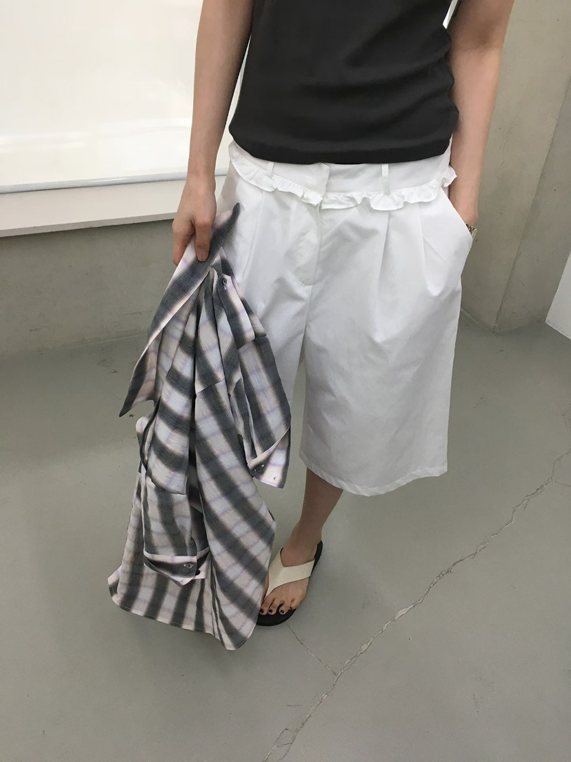 MINIMUZE韓國東大門代購女士新品人氣時尚26春夏短褲褶皺MINIMUZE短褲