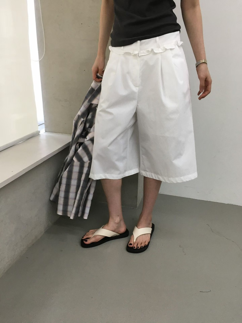 MINIMUZE韓國東大門代購女士新品人氣時尚26春夏短褲褶皺MINIMUZE短褲