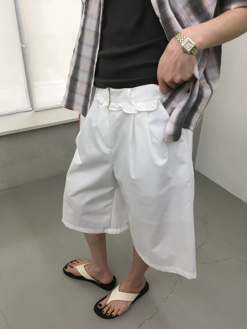 MINIMUZE韓國東大門代購女士新品人氣時尚26春夏短褲褶皺MINIMUZE短褲