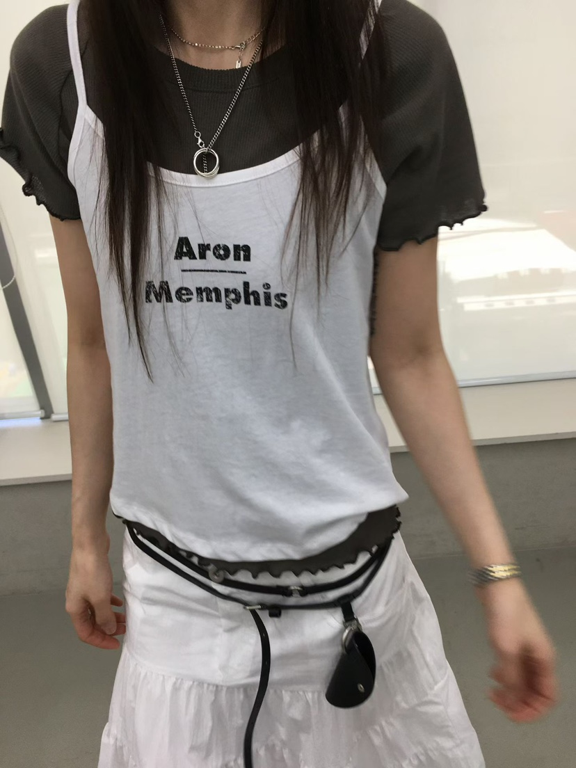MINIMUZE韓國直郵女裝新品推薦人氣26夏季職業26春夏吊帶背心MINIMUZE吊帶/背心