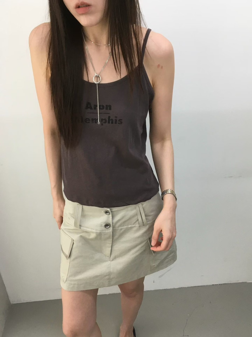 MINIMUZE韓國直郵女裝新品推薦人氣26夏季職業26春夏吊帶背心MINIMUZE吊帶/背心