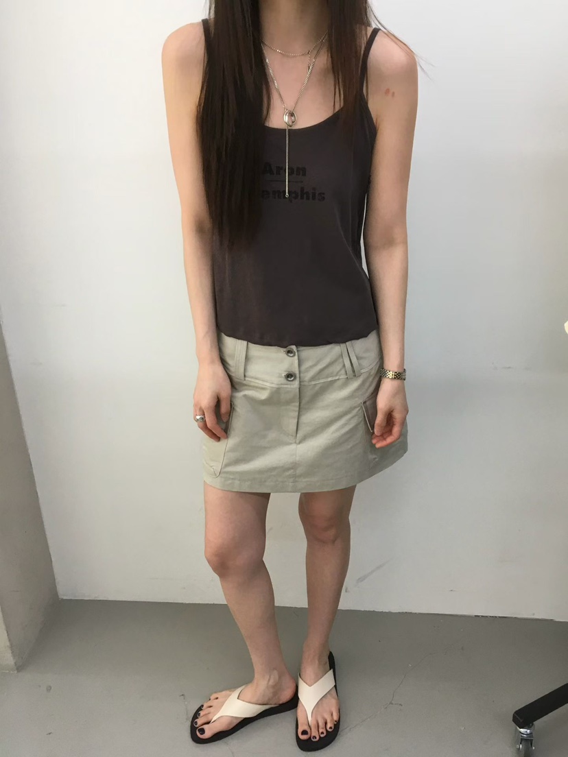 MINIMUZE韓國直郵女裝新品推薦人氣26夏季職業26春夏吊帶背心MINIMUZE吊帶/背心
