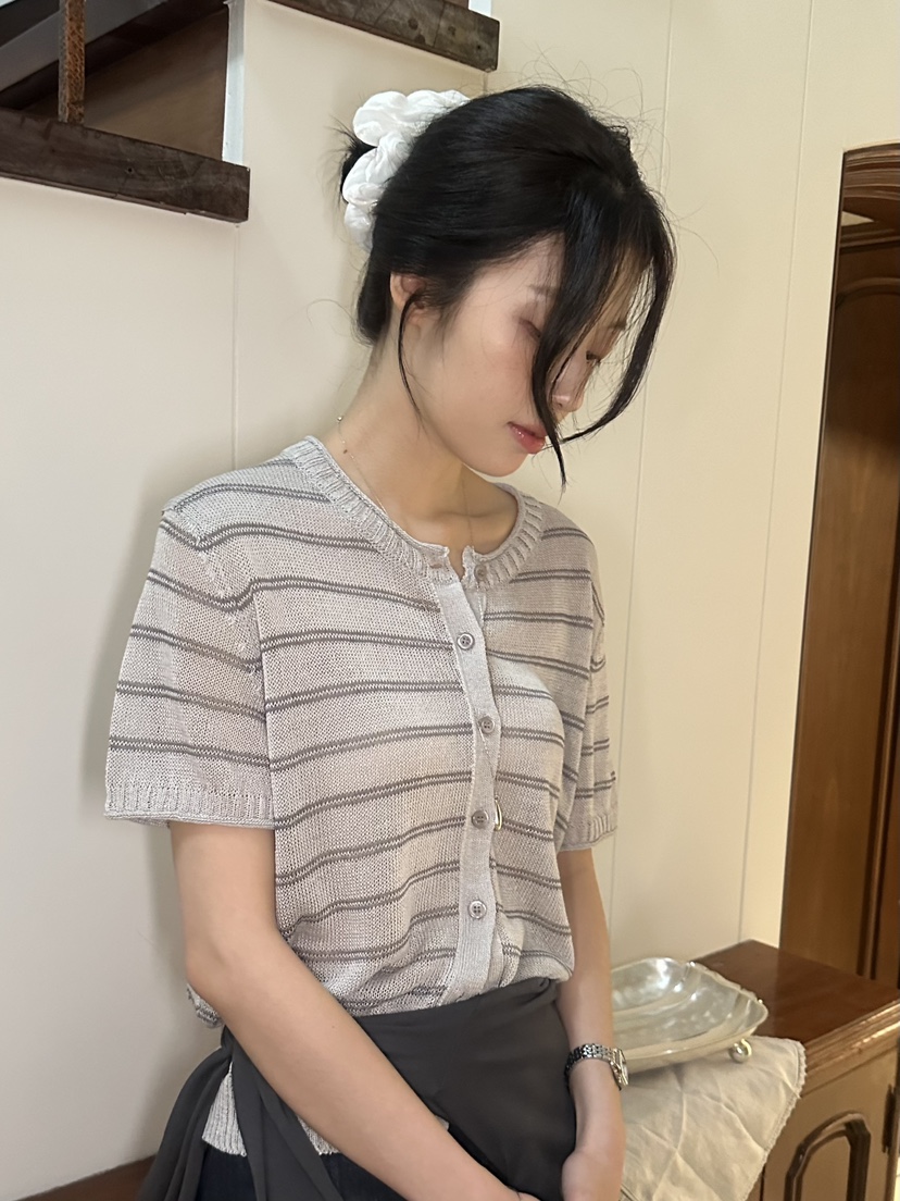 ERUME韓國直郵女裝新款休閑職業推薦人氣熱賣時尚26夏季針織衫ERUME針織衫