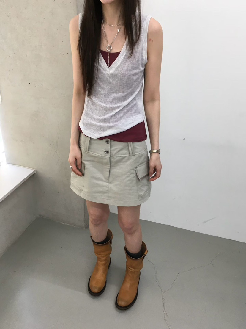 MINIMUZE韓國直郵女裝新品26夏季職業熱賣推薦26春夏吊帶背心MINIMUZE吊帶/背心