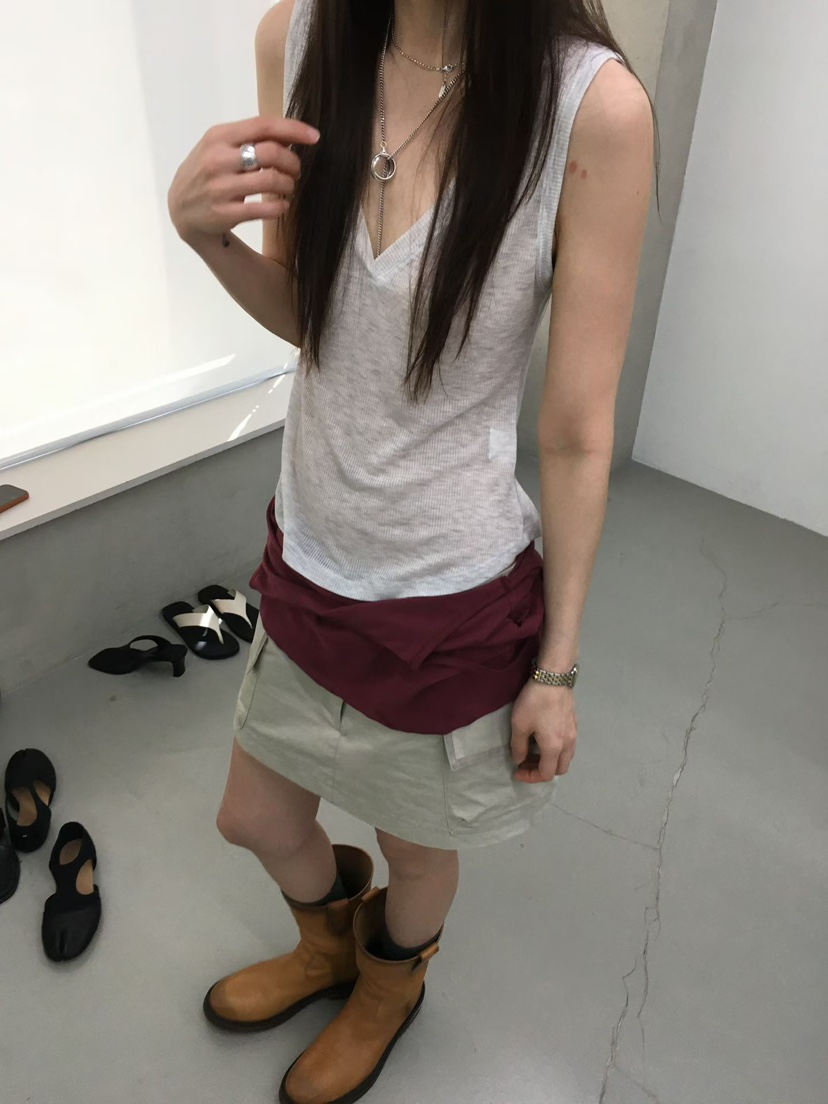MINIMUZE韓國直郵女裝新品26夏季職業熱賣推薦26春夏吊帶背心MINIMUZE吊帶/背心