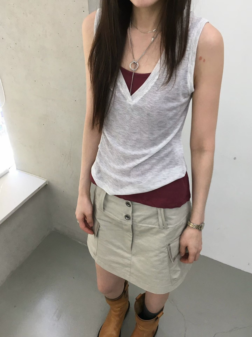 MINIMUZE韓國直郵女裝新品26夏季職業熱賣推薦26春夏吊帶背心MINIMUZE吊帶/背心