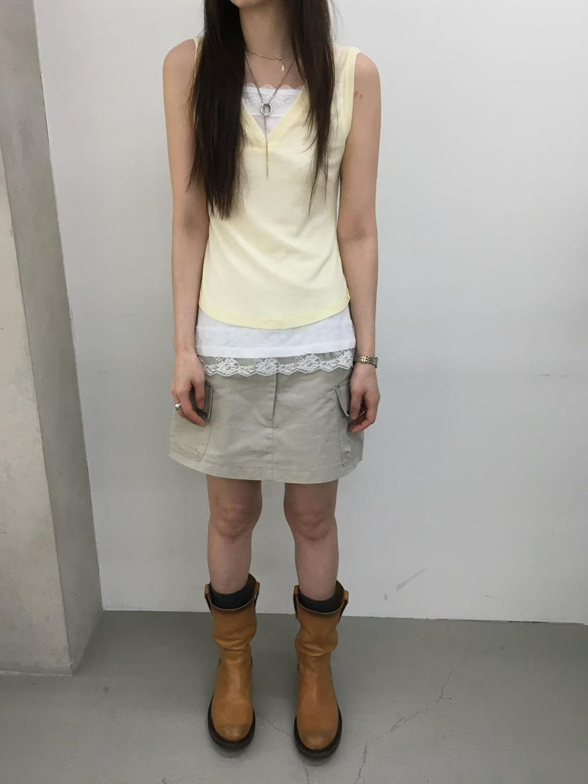 MINIMUZE韓國直郵女裝新品26夏季職業熱賣推薦26春夏吊帶背心MINIMUZE吊帶/背心