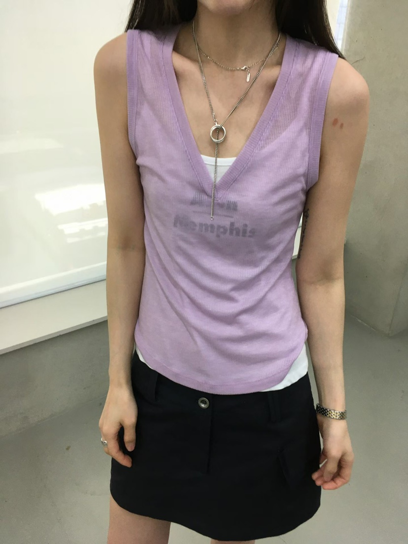 MINIMUZE韓國直郵女裝新品26夏季職業熱賣推薦26春夏吊帶背心MINIMUZE吊帶/背心