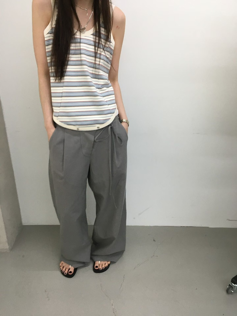 MINIMUZE韓國直郵女士新款熱賣26夏季時尚人氣休閑休閑褲MINIMUZE休閑褲