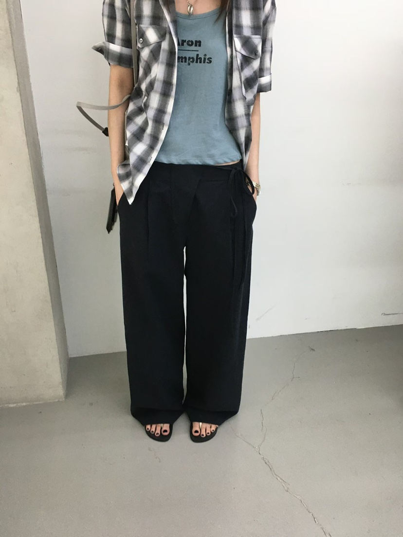 MINIMUZE韓國直郵女士新款熱賣26夏季時尚人氣休閑休閑褲MINIMUZE休閑褲