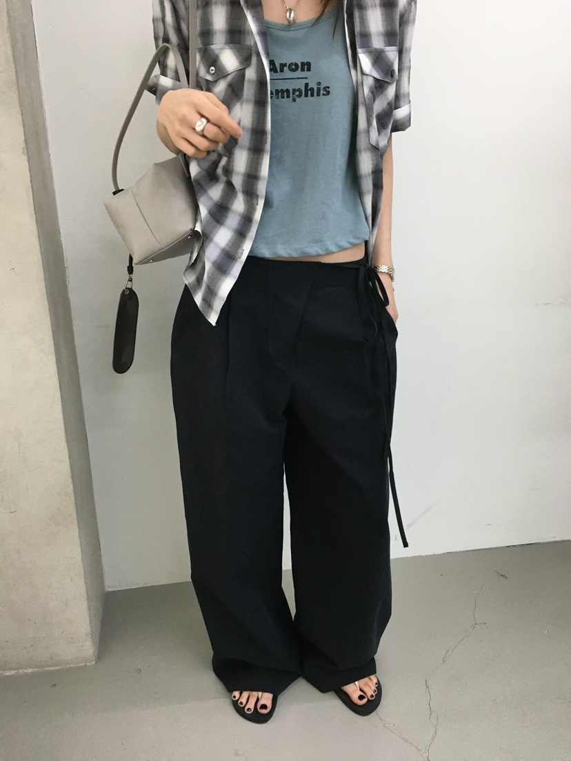 MINIMUZE韓國直郵女士新款熱賣26夏季時尚人氣休閑休閑褲MINIMUZE休閑褲圖色2