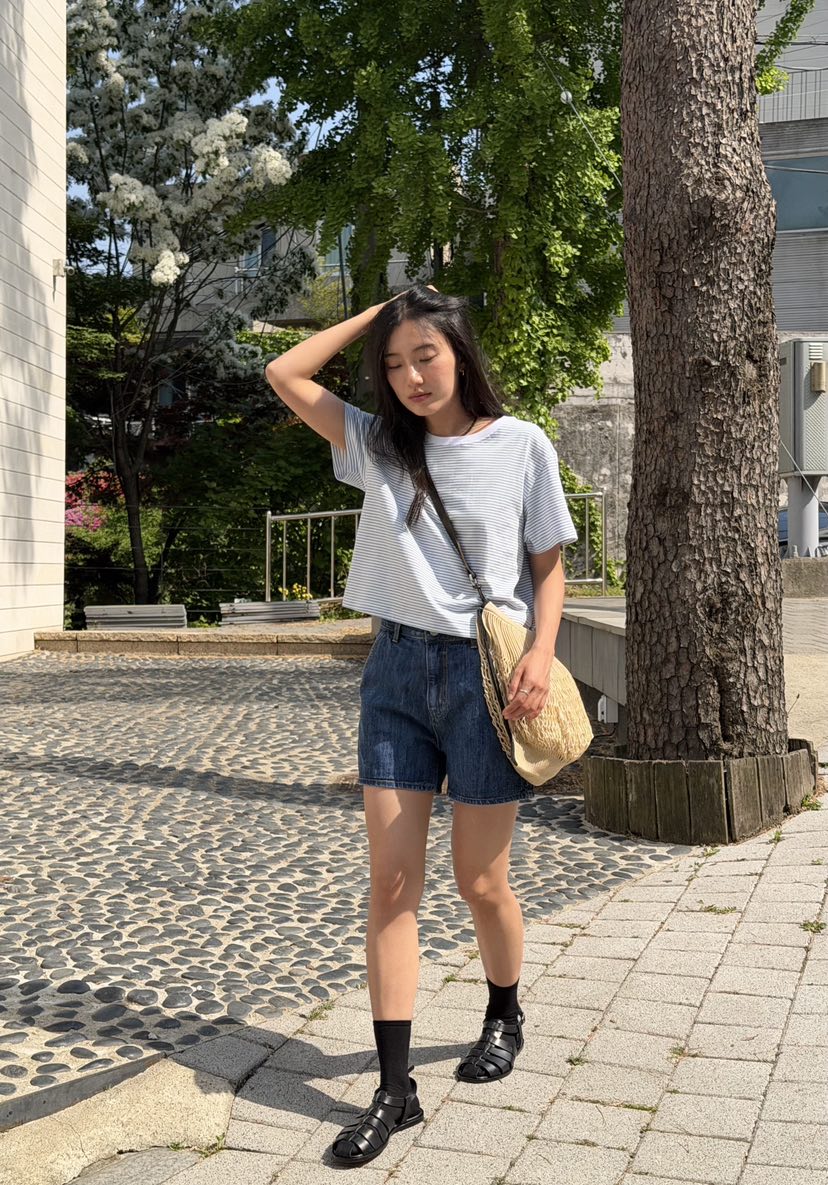 AMY GRACE-A韓國東大門代購女裝新款人氣26夏季推薦短褲AMY GRACE短褲