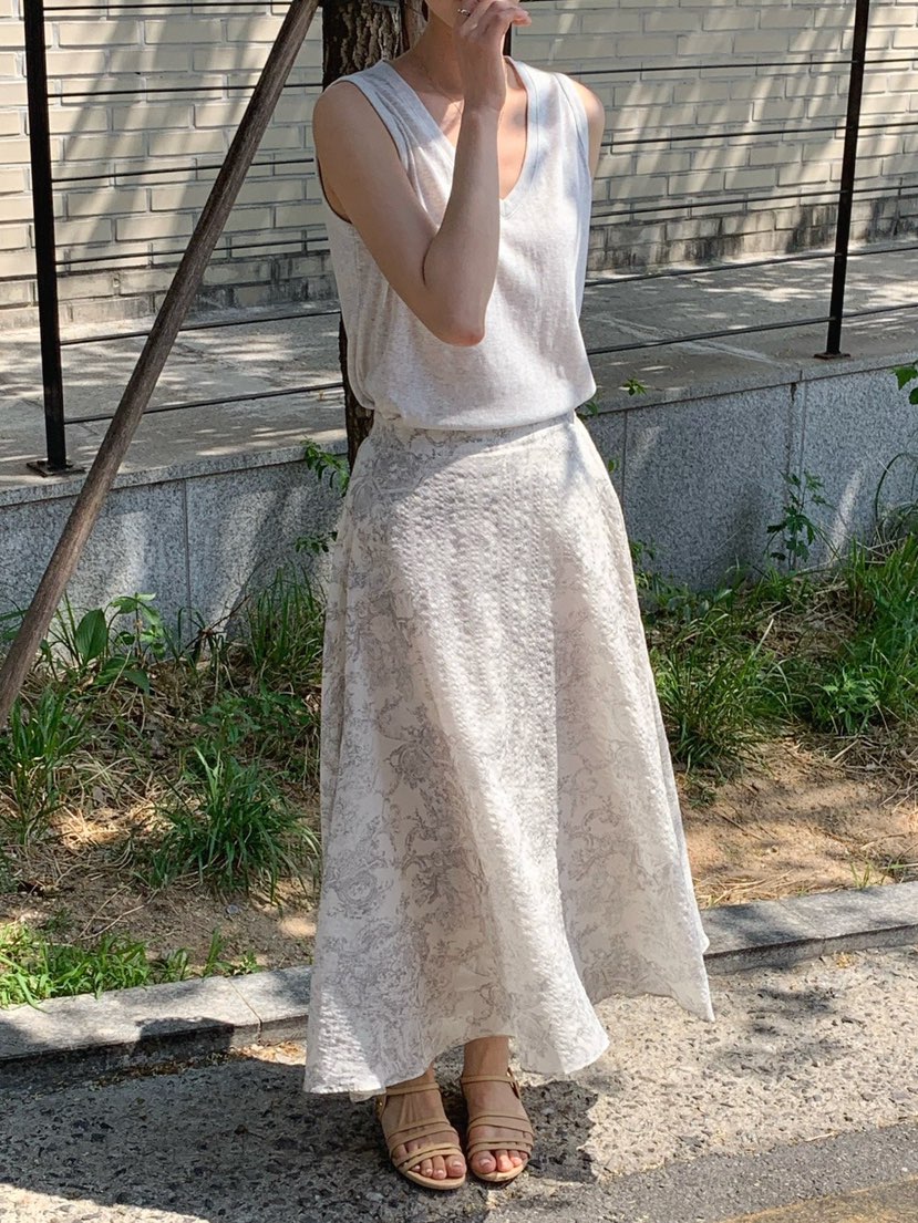 COBALT BLUE韓國代購女裝新款26夏季職業時尚休閑推薦長裙COBALT BLUE長裙