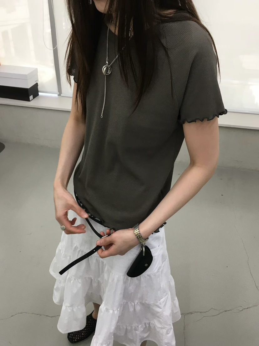 MINIMUZE韓國東大門直郵女士新品26春夏推薦休閑26夏季T恤MINIMUZET恤