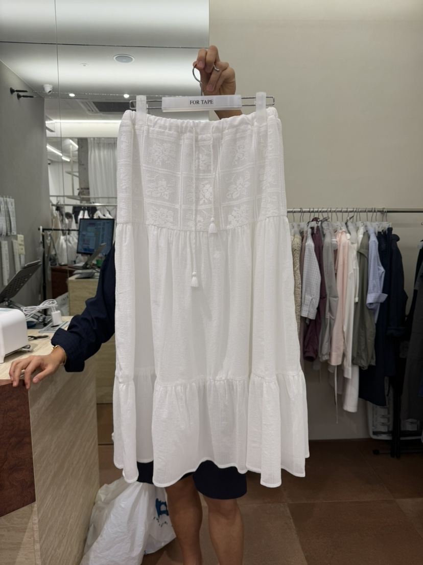 FOR TAPE韓國代購女士新品人氣休閑職業時尚推薦26夏季長裙FOR TAPE長裙圖色1