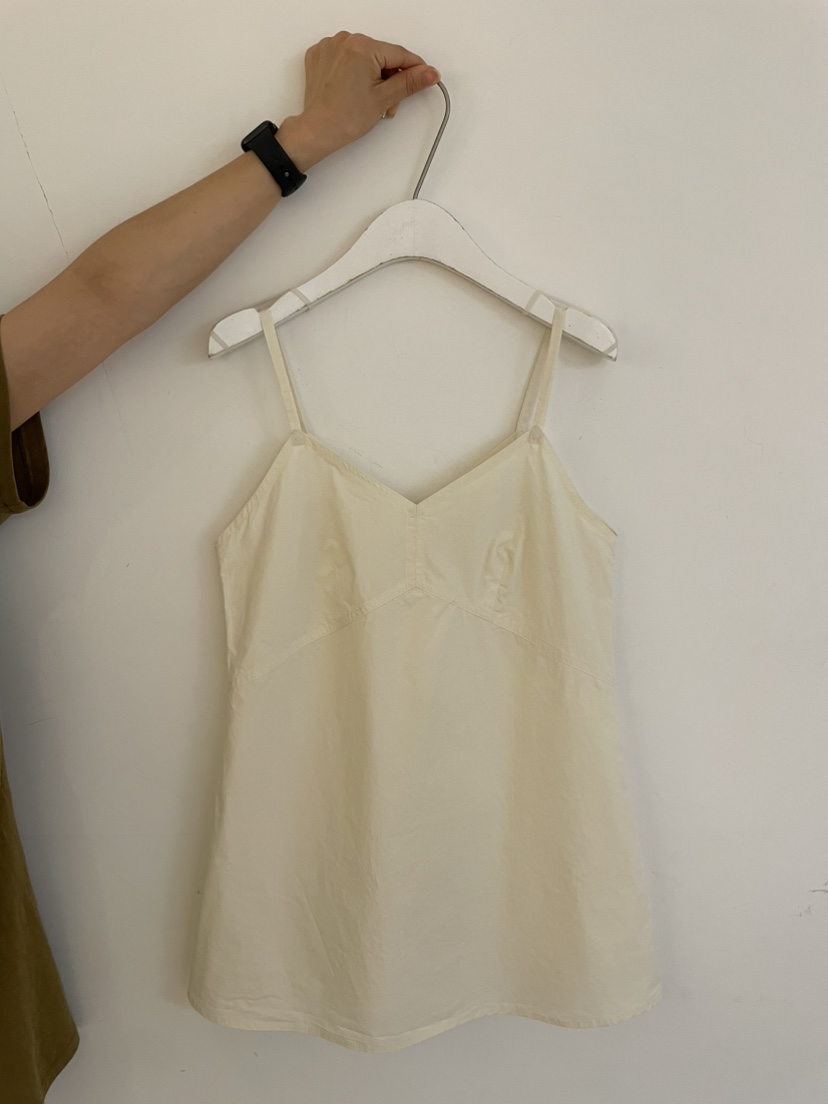 JEONG GAM STUDIOS東大門實拍韓國女士新款職業吊帶背心棉質JEONG GAM STUDIOS吊帶/背心圖色2
