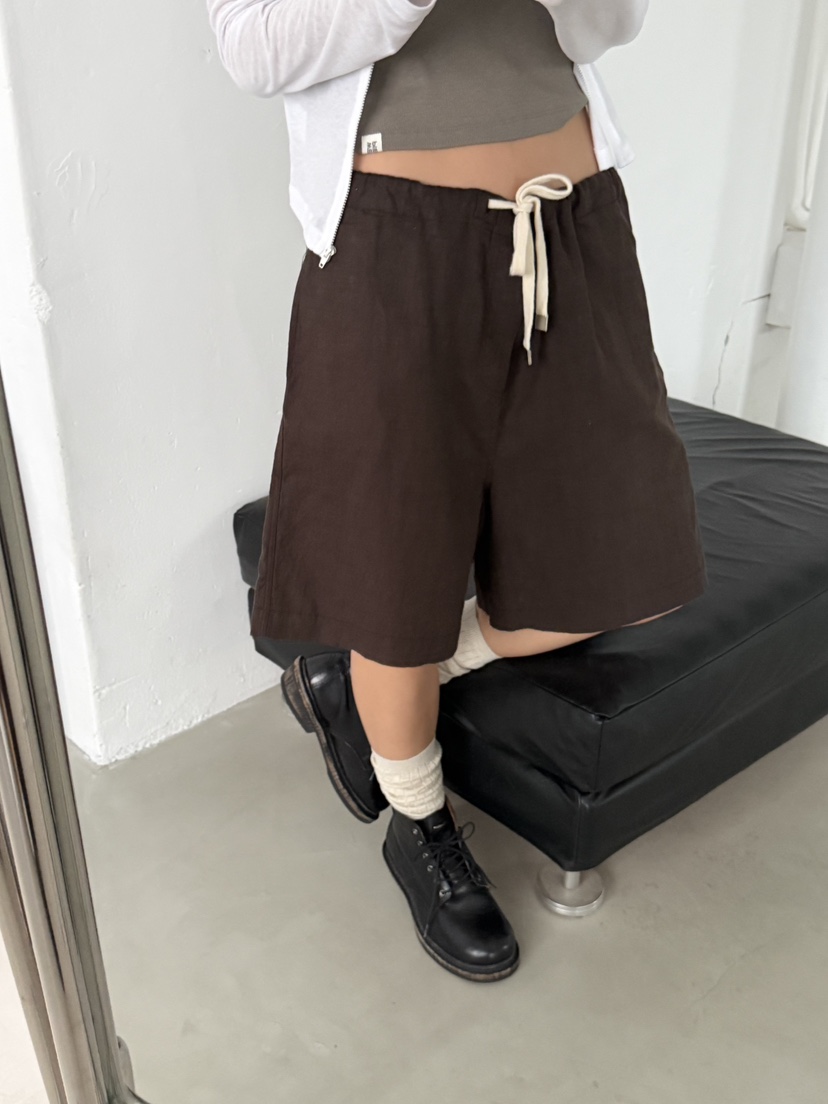 KARE/WEREPIECE韓國直郵女士新款職業人氣時尚短褲人字紋KARE/WEREPIECE短褲