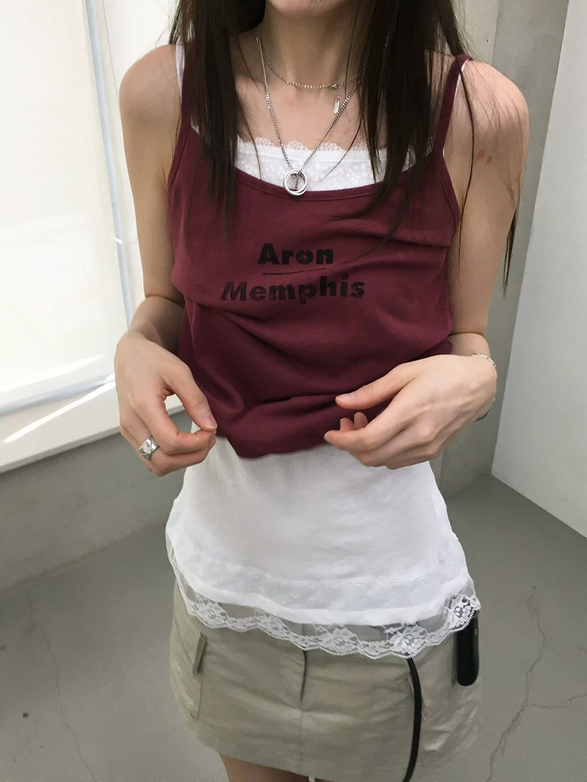 MINIMUZE韓國直郵實拍女士新款熱賣休閑職業推薦吊帶背心MINIMUZE吊帶/背心