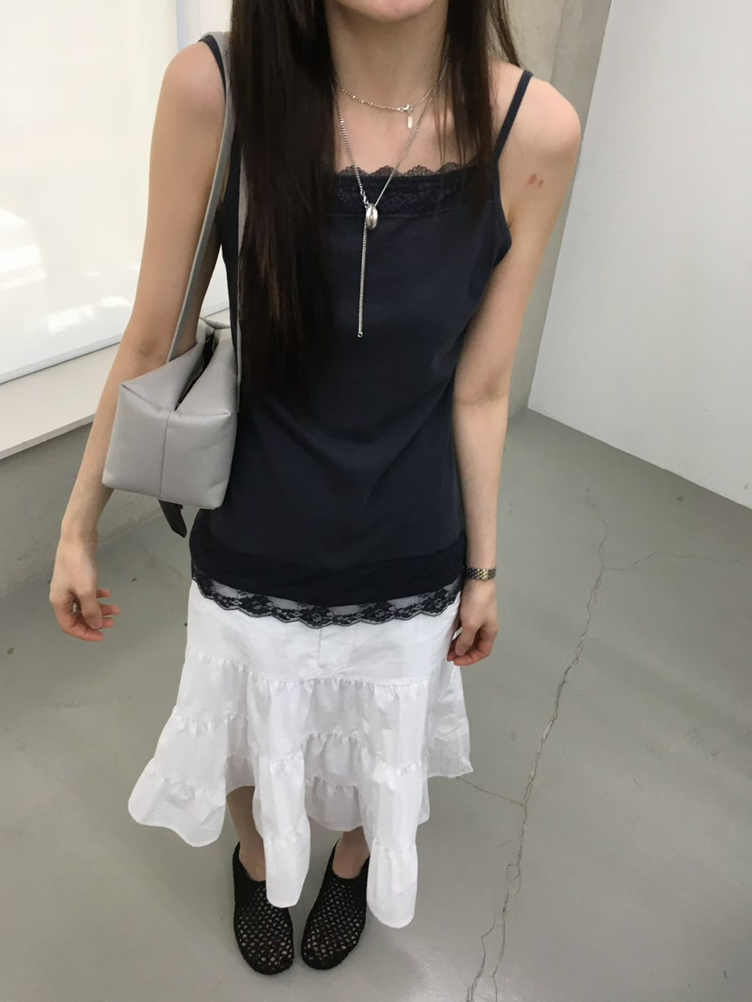 MINIMUZE韓國直郵實拍女士新款熱賣休閑職業推薦吊帶背心MINIMUZE吊帶/背心