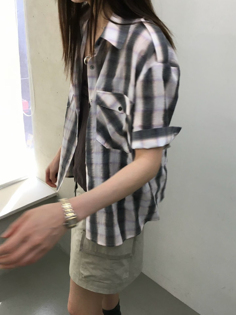 MINIMUZE韓國直郵女裝新品26春夏休閑26夏季推薦襯衫蕾絲衫MINIMUZE襯衫/蕾絲衫