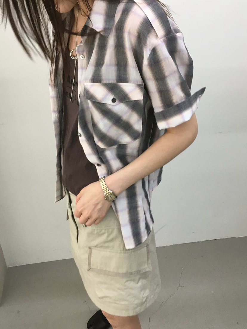 MINIMUZE韓國直郵女裝新品26春夏休閑26夏季推薦襯衫蕾絲衫MINIMUZE襯衫/蕾絲衫