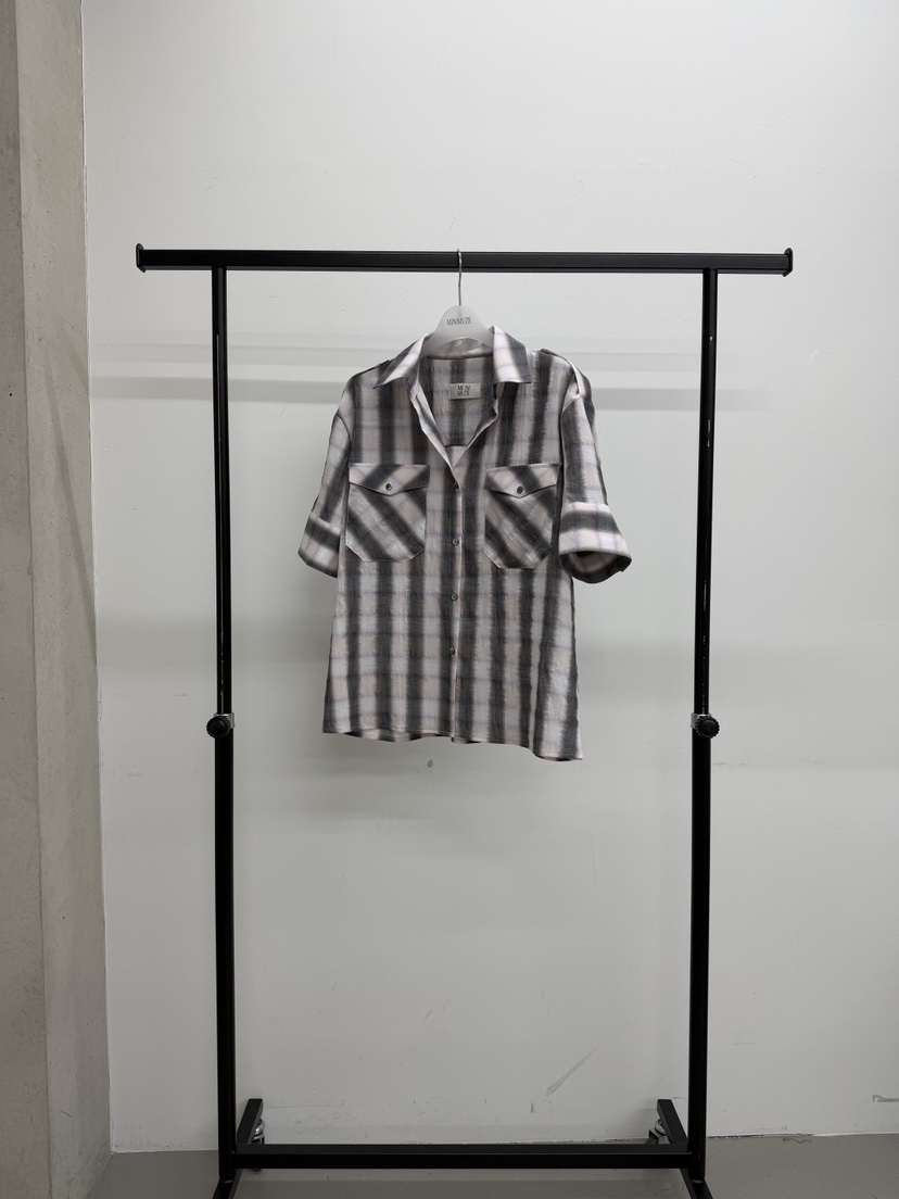 MINIMUZE韓國直郵女裝新品26春夏休閑26夏季推薦襯衫蕾絲衫MINIMUZE襯衫/蕾絲衫圖色2