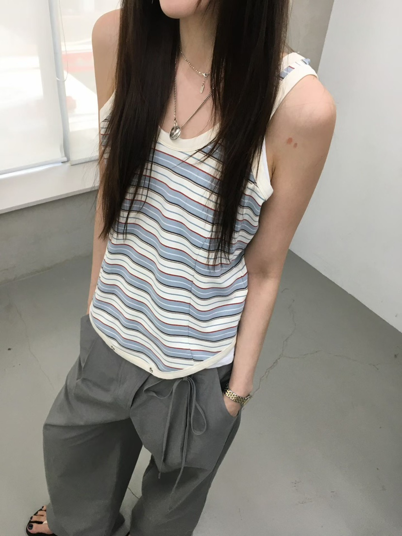 MINIMUZE東大門實拍韓國女士新款人氣職業休閑時尚吊帶背心MINIMUZE吊帶/背心