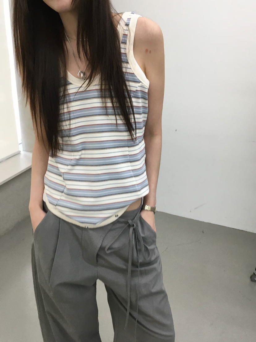 MINIMUZE東大門實拍韓國女士新款人氣職業休閑時尚吊帶背心MINIMUZE吊帶/背心