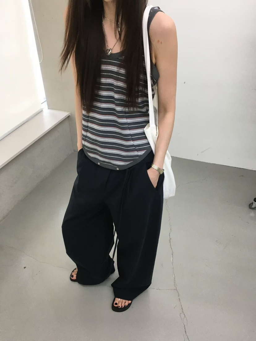 MINIMUZE東大門實拍韓國女士新款人氣職業休閑時尚吊帶背心MINIMUZE吊帶/背心