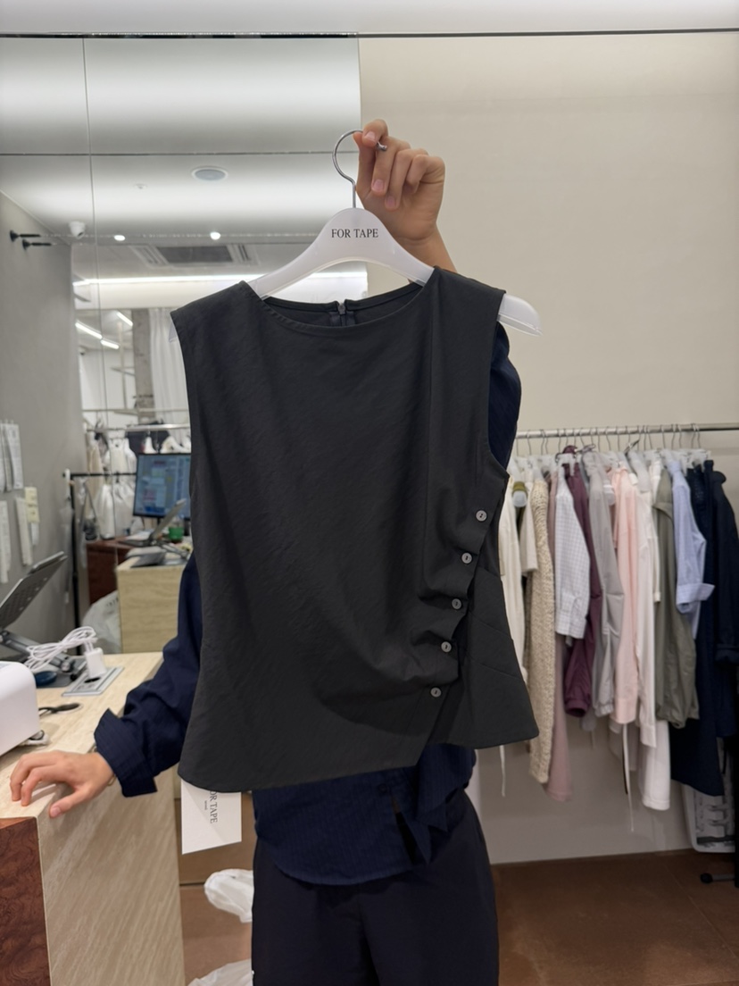 FOR TAPE韓國東大門直郵女裝新品休閑26春夏推薦吊帶背心FOR TAPE吊帶/背心圖色2