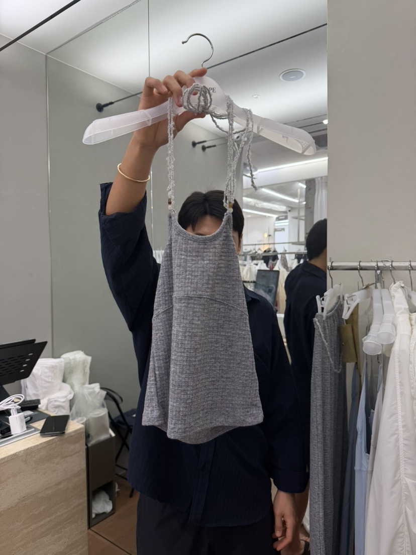 FOR TAPE韓國直郵女士新品職業熱賣26夏季時尚推薦吊帶背心FOR TAPE吊帶/背心圖色3