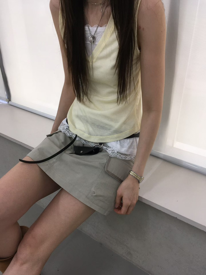 MINIMUZE韓國代購女裝新款人氣推薦26春夏熱賣休閑時尚裙褲MINIMUZE裙褲