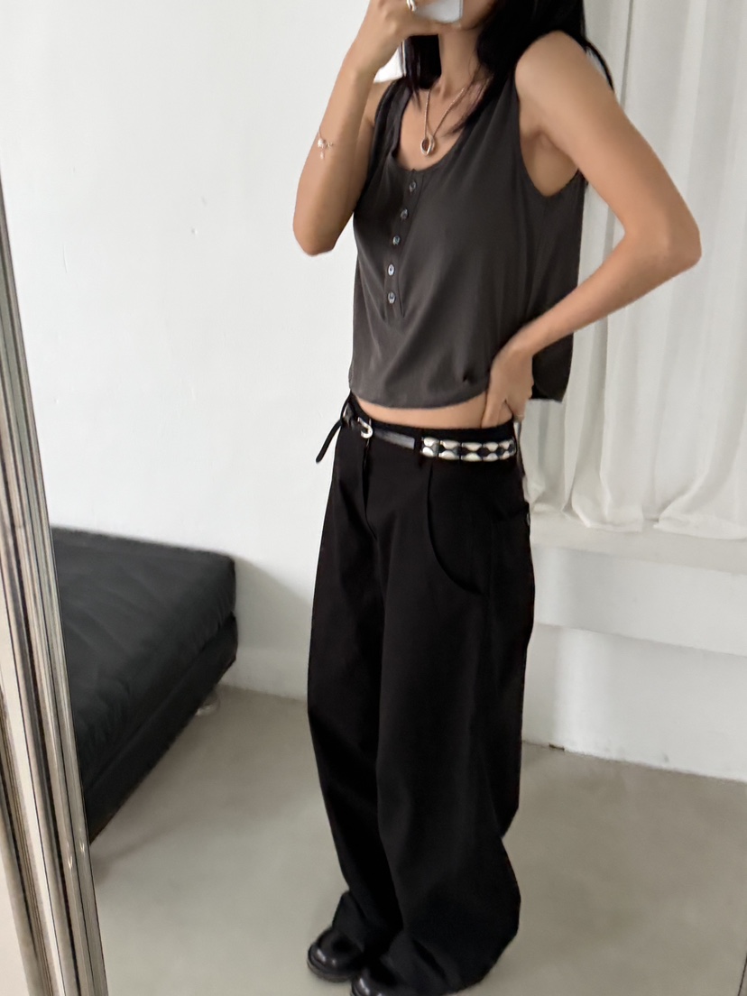 KARE/WEREPIECE韓國直郵女士新款熱賣職業26春夏吊帶背心棉KARE/WEREPIECE吊帶/背心