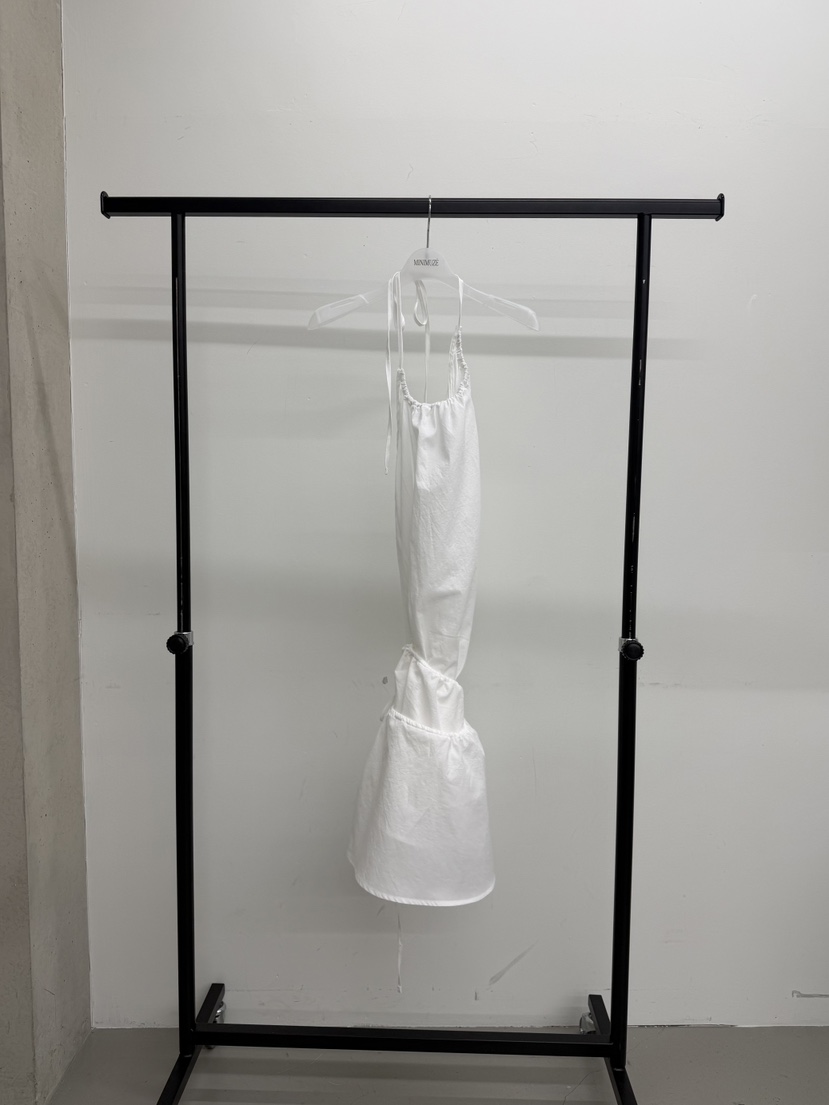 MINIMUZE韓國代購女裝新品熱賣休閑推薦26春夏連衣裙棉質無袖MINIMUZE連衣裙