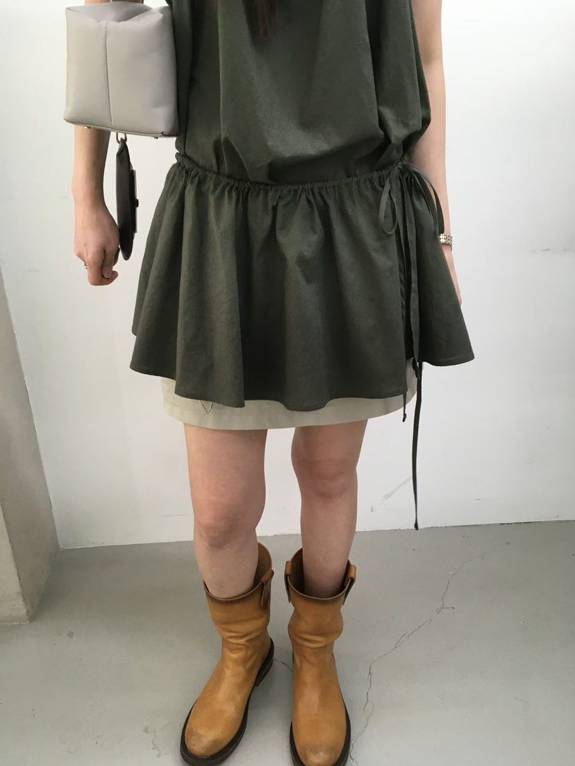 MINIMUZE韓國代購女裝新品熱賣休閑推薦26春夏連衣裙棉質無袖MINIMUZE連衣裙