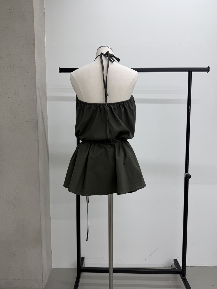 MINIMUZE韓國代購女裝新品熱賣休閑推薦26春夏連衣裙棉質無袖MINIMUZE連衣裙