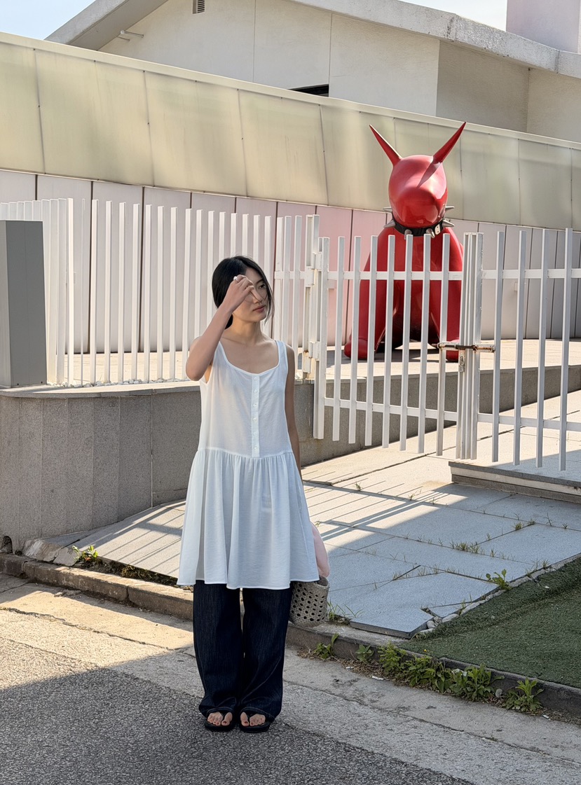 AMY GRACE-A韓國代購女裝新款熱賣26春夏時尚職業連衣裙AMY GRACE連衣裙