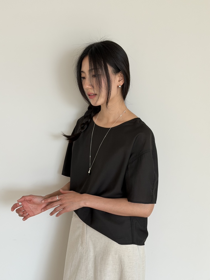 AMY GRACE-A韓國直郵實拍女裝新款26夏季人氣襯衫蕾絲衫AMY GRACE襯衫/蕾絲衫