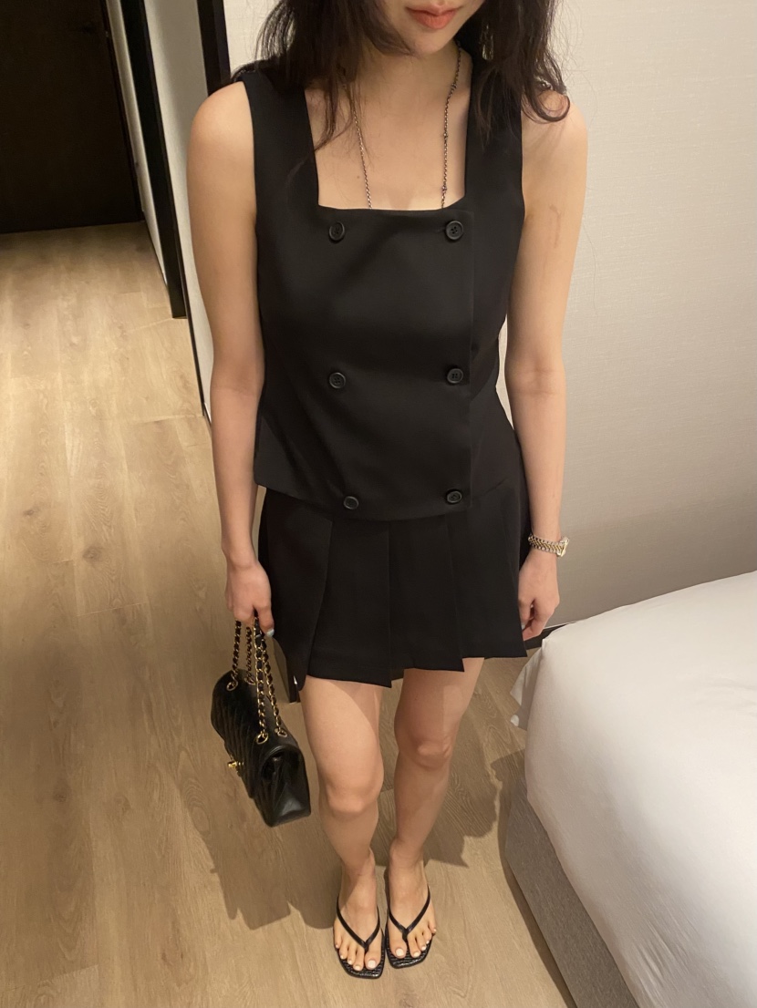 FOUREIGHT韓國直郵女士新品人氣推薦時尚26春夏休閑熱賣短裙FOUR EIGHT短裙