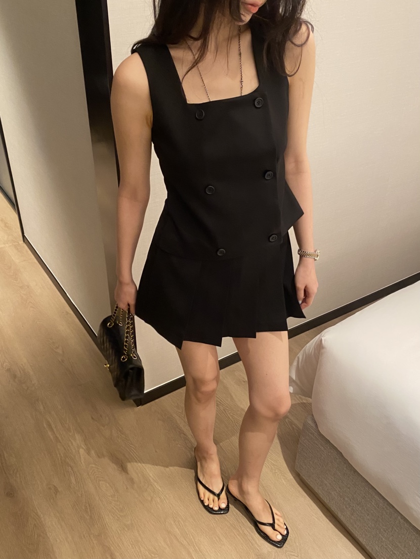 FOUREIGHT韓國直郵女士新品人氣推薦時尚26春夏休閑熱賣短裙FOUR EIGHT短裙