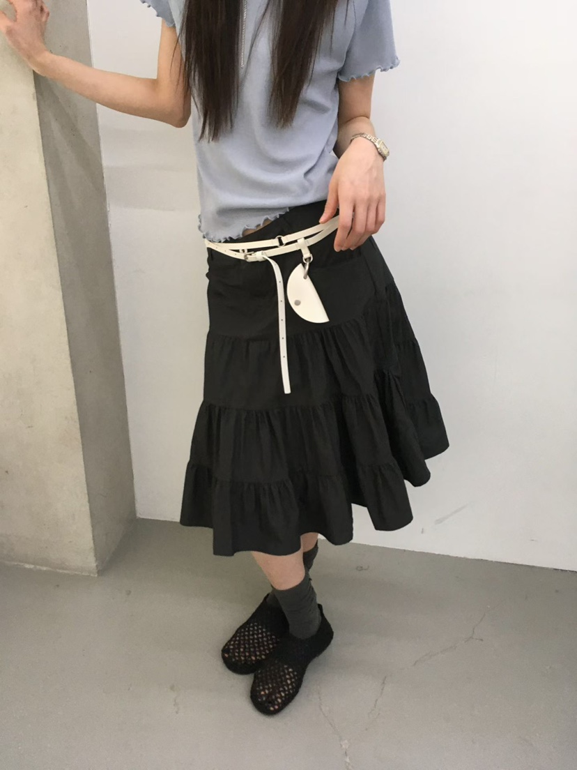 MINIMUZE韓國直郵實拍女士新品職業26春夏休閑半身裙中短裙MINIMUZE半身裙/中短裙