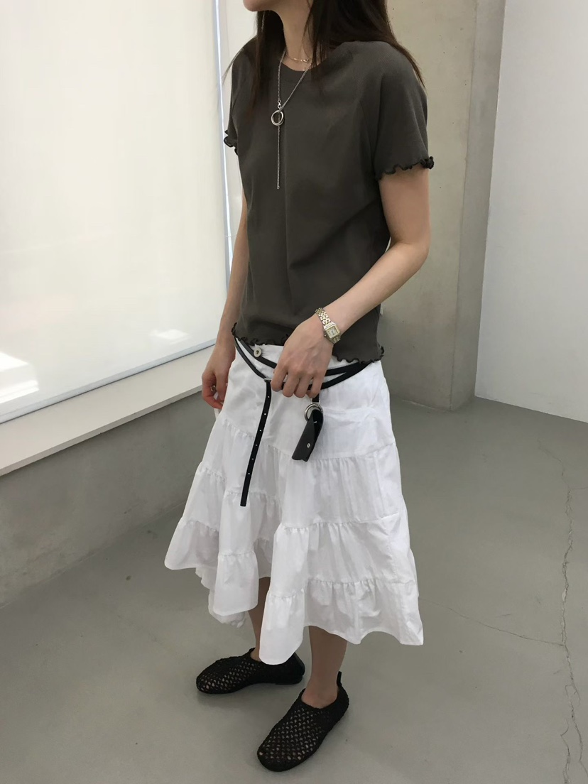 MINIMUZE韓國直郵實拍女士新品職業26春夏休閑半身裙中短裙MINIMUZE半身裙/中短裙