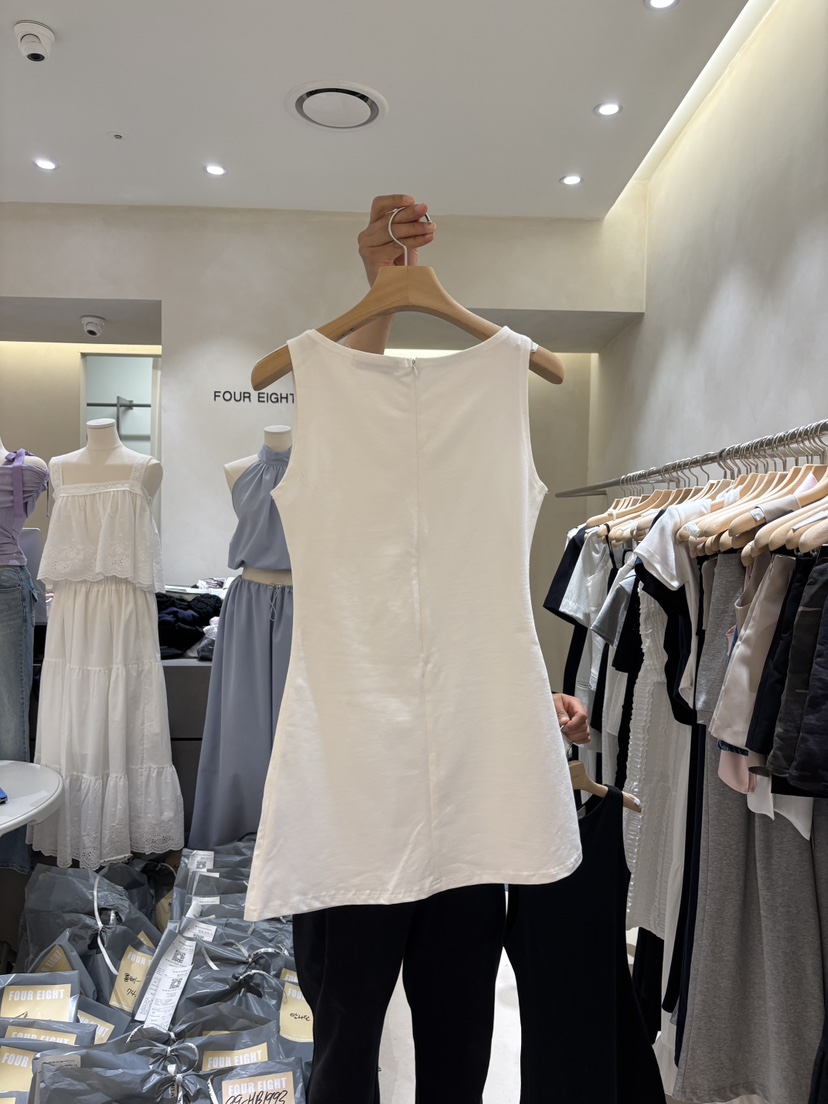 FOUREIGHT韓國東大門直郵女裝新品26夏季休閑26春夏連衣裙FOUR EIGHT連衣裙