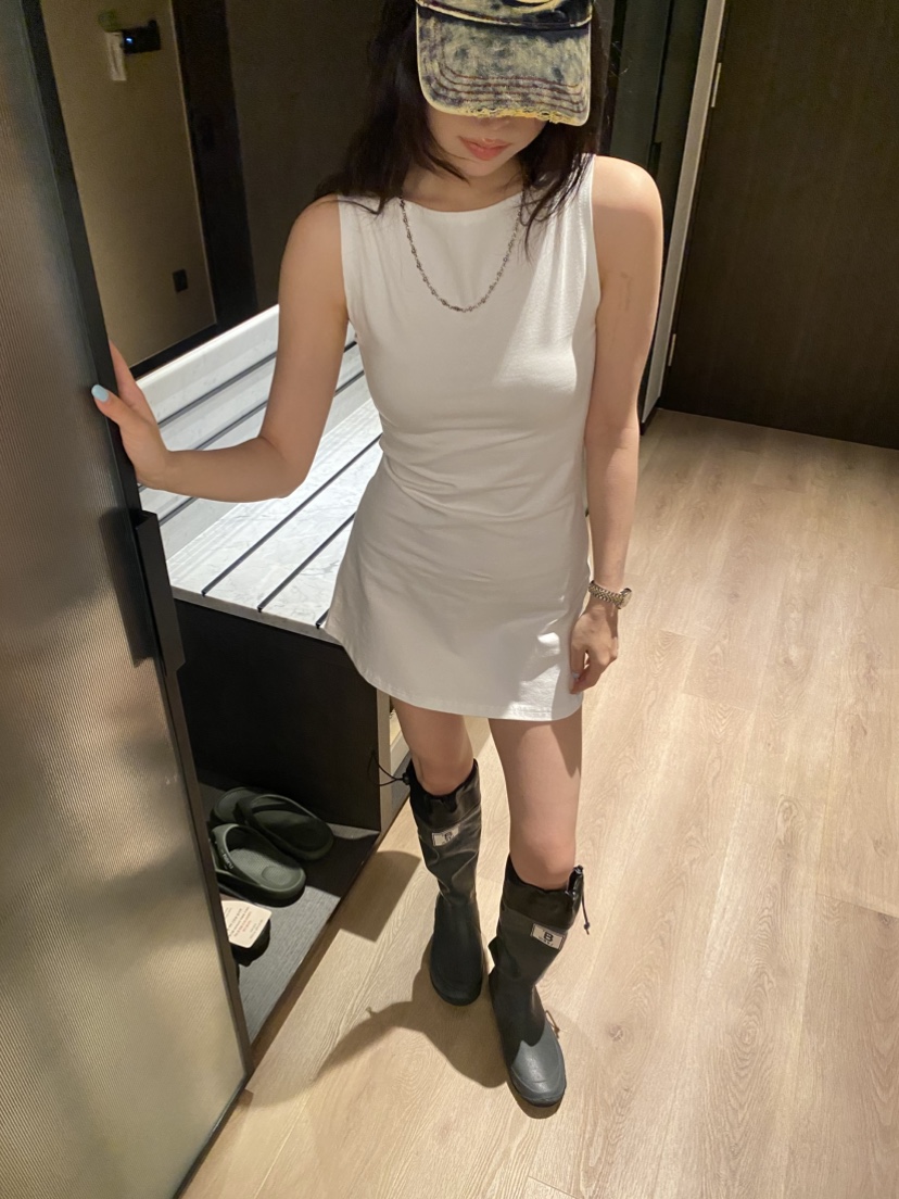 FOUREIGHT韓國東大門直郵女裝新品26夏季休閑26春夏連衣裙FOUR EIGHT連衣裙