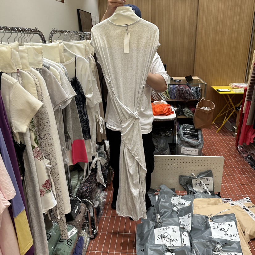 EEE東大門實拍韓國女裝新款26夏季人氣職業時尚熱賣連衣裙EEE連衣裙